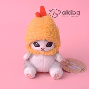 Neko Котик в шапочке-креветке мягкая игрушка