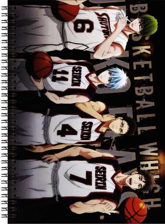 Блокнот А6 Basketball Kuroko [BL6_Bas_063S]