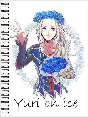 Блокнот А6 Yuri on ice [BL6_Yuri_025S]