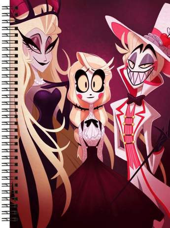 Блокнот А5 Hazbin Hotel [BL5_Hazbin_008S]