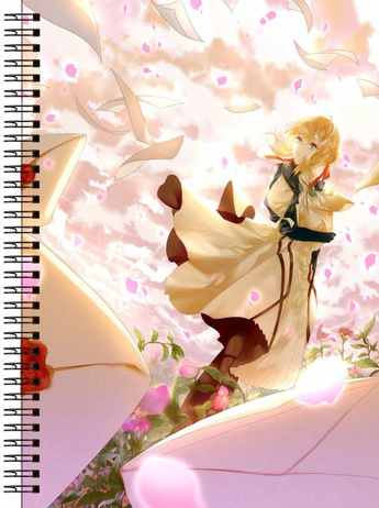 Блокнот А5 Violet Evergarden [BL5_ViEver_044S]