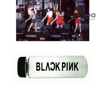 Black Pink Bottle Бутылка Для Воды