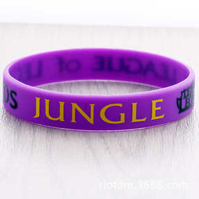 League of Legends silikone Jungle bracelet Лига Легенд силиконовый Лес браслет