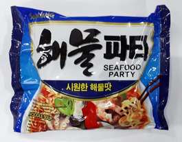 Seafood Party Noodle Лапша Быстрого Приготовления Со Вкусом Морепродуктов
