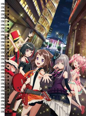 Блокнот А5 BanG Dream [BL5_BD_001S]