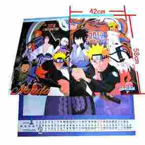 Naruto Calendar of 2012