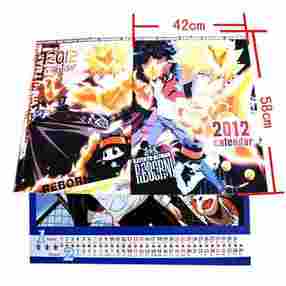 Hitman Reborn Calendar of 2012