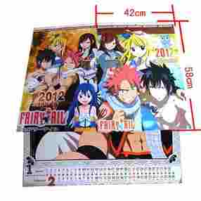 Fairy Tail Calendar of 2012