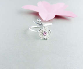 Flower Цветок кольцо