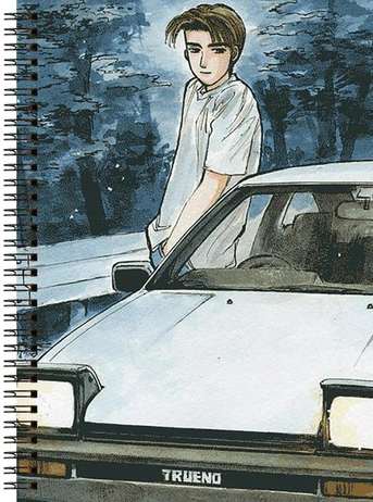 Блокнот А6 Initial D [BL6_ID_001S]