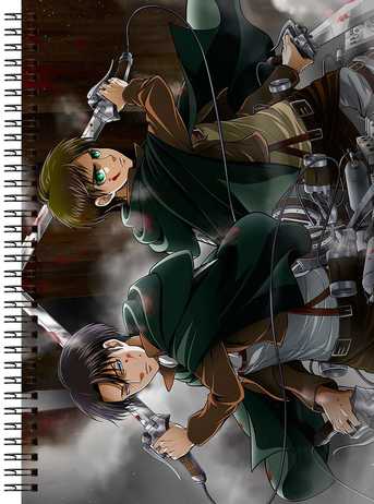 Блокнот А6 Attack on Titan [BL6_ShnK_390S]