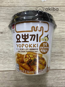 Garlic Teriyaki Topokki Рисовые клецки со вкусом терияки и чеснока, 120г
