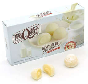 Q-Idea Cacao Mochi Cream какао-моти молоко