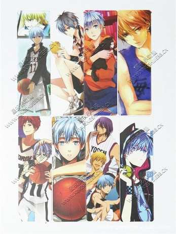 Kuroko no Basuke Bookmark Куроко Закладки (Цена за 1 из 8 штук)