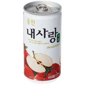 Напиток яблочный MY LOVE Woongjin, 180 мл