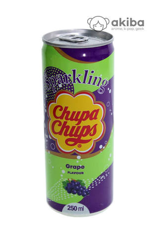 Chupa Chups Grape Чупа Чупс Виноград Напиток Сильногазированный, 250мл