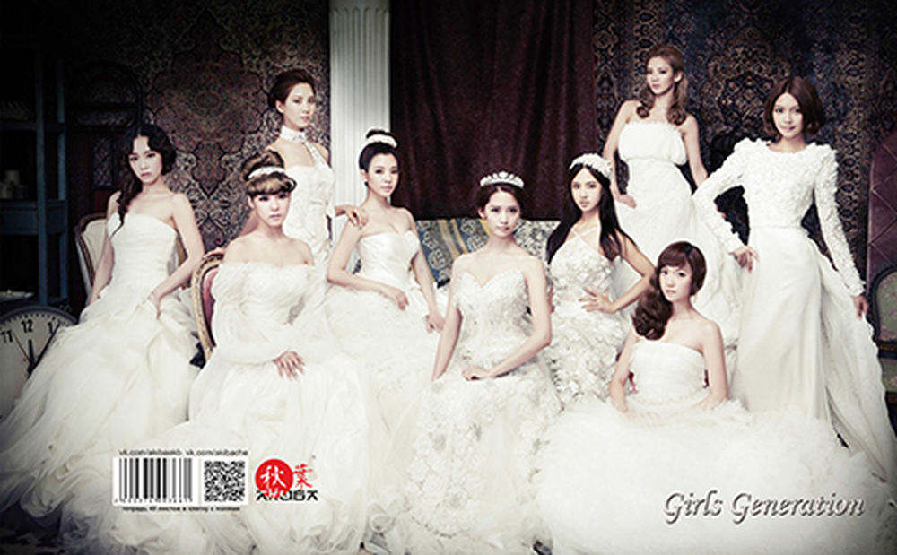 Тетрадь 48 листов в клетку Girls Generation [TKp_GG_001S]