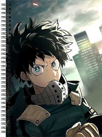 Блокнот А6 Boku no Hero Academia [BL6_HeAc_001S]