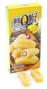 Q-Idea Mochi Roll Banana Milk Моти-ролл молочный банан 