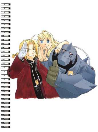 Блокнот А6 Fullmetal Alchemist [BL6_FMA_117S]