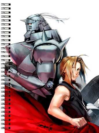 Блокнот А6 Fullmetal Alchemist [BL6_FMA_118S]