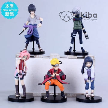 Naruto Pedestal Наруто фигурки на подставке (цена за 1 из 5 штук)