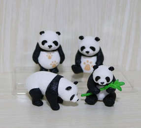 Panda панда фигурка (цена за 1 из 4)