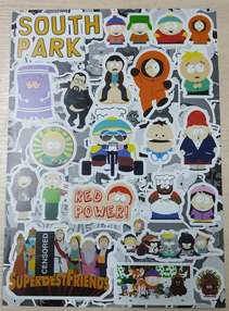 Виниловые стикеры формата А4 South Park