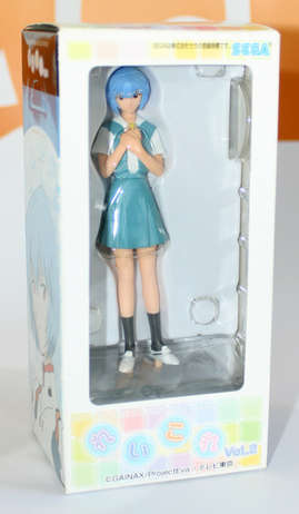Evangelion Collection Figure ~Rei Core vol.2~ School uniform ver. (2006)