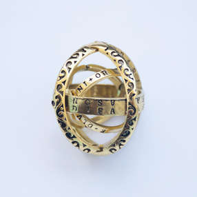Ring Кольцо-подвеска астрономическое, золотое