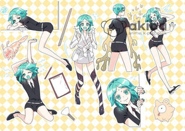 Плакат A3 Houseki no Kuni [3A_HNK_006S]