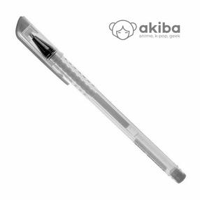 Ручка гелевая MAZARi IRBIS, узел 0. 8 мм. Белые чернила