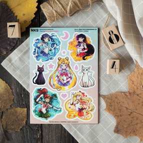 Стикеры NKS mini Sailor moon