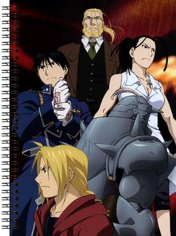 Блокнот А5 Fullmetal Alchemist [BL5_FMA_005S]