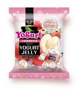 Yogurt Jelly Peach Фрукт-желе 