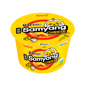 Samyang Cheese big bowl лапша со вкусом сыра, 105гр
