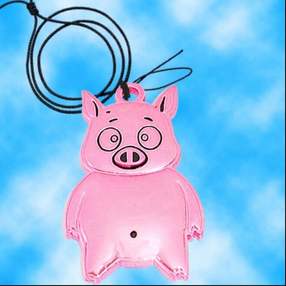 Accel World Pink Pig Necklace Ускоренный Мир Розовый Свин Кулон