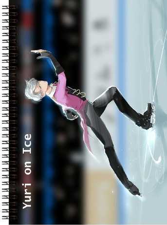 Блокнот А6 Yuri on Ice [BL6_Yuri_043S]