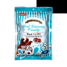 Melland Red Ginseng Candy Sugar free карамель без сахара красный женьшень, 92 гр