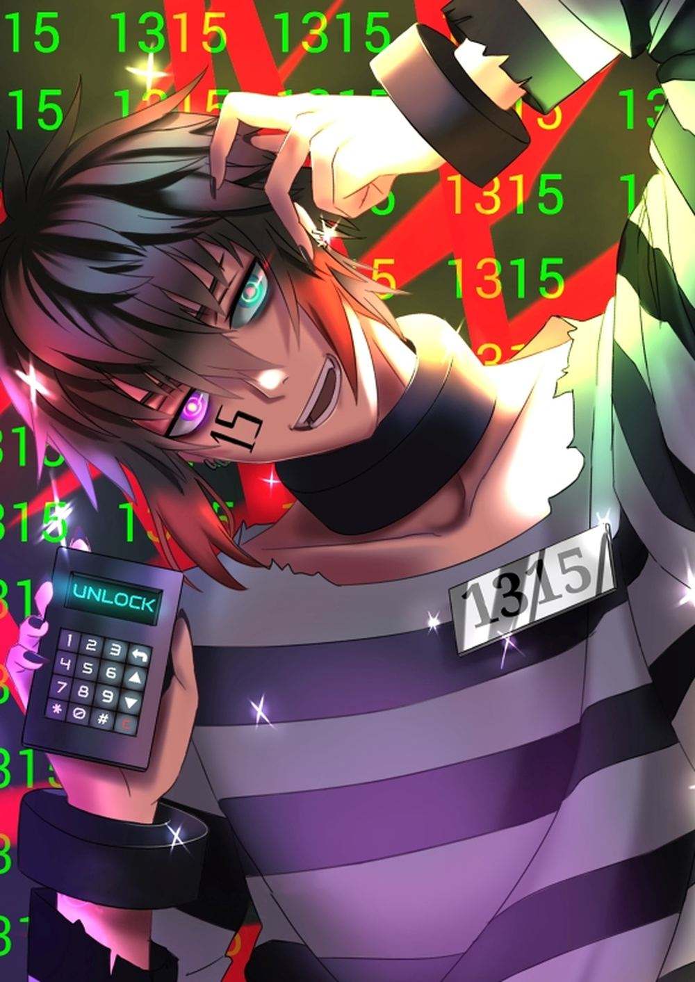 Плакат A3 Nanbaka [3A_Nbaka_002S]