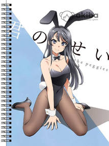Блокнот А5 Seishun Buta Yarou wa Bunny Girl Senpai [BL5_SBYBGS_009S]
