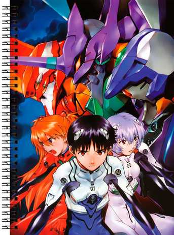 Блокнот А6 Evangelion [BL6_Eva_004S]