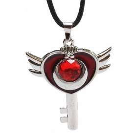 Sailor moon heart key necklace Сэйлор мун сердце Ключ Кулон