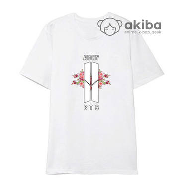 BTS Army БТС футболка, белая