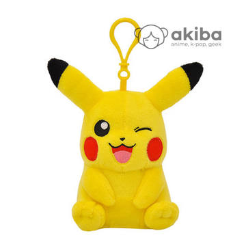 Pokemon Pikachu Покемон Пикачу мягкая игрушка брелок 1