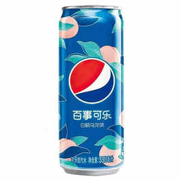 Pepsi Персик-Чай Улун Напиток газированный б/а, 0,33 л