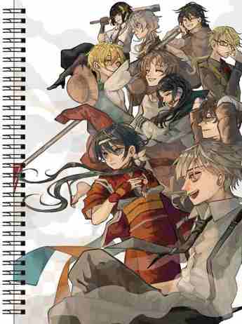 Блокнот А5 Bungou Stray Dogs [BL5_BSD_043S]