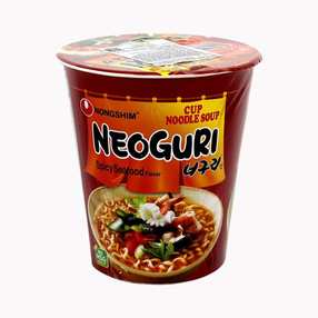 Neoguri Ramen Seafood & Spicy Нэогури Рамен Со Вкусом Морепродуктов Острая Стакан