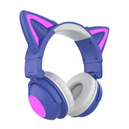 Neko Mimi Кошачьи Ушки наушники 4, фиолетовые