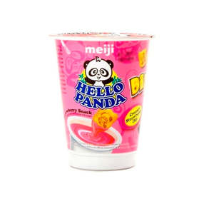 Печенье Meiji Hello Panda Dip Dip Клубника 20гр